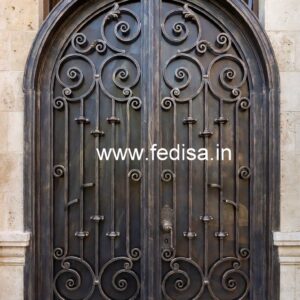 Beautiful Iron Gate Grill Design for Premium Houses No-7329