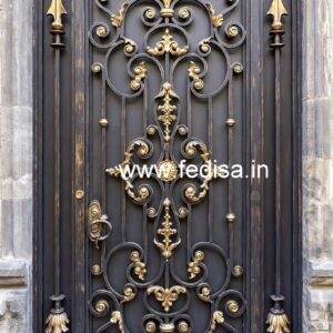 Fancy Modern Gate Grill Design for Main Entrance No-7330