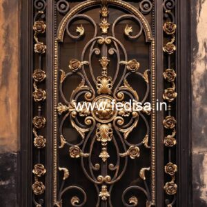 Beautiful Front Entry Grill Gate Design Ideas No-7378