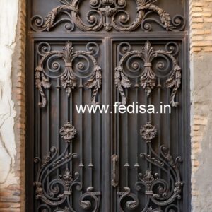 Modern Decorative Main Gate Grill Design No-7399