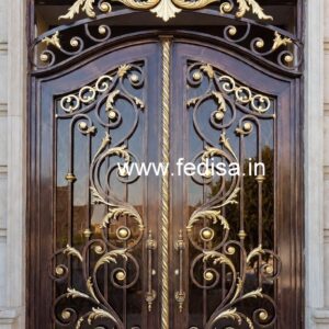 Royal Steel Gate Grill Design for Luxury Homes No-7401