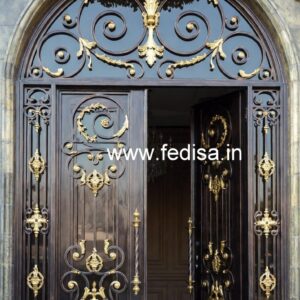 Stylish Entrance Grill Gate Design with Premium Finish No-7408