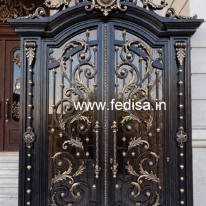 Modern Villa Entrance Grill Gate Design Inspiration No-7420