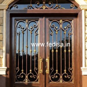 Modern Decorative Steel Gate Grill Design No-7432