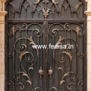 Elegant Front Entry Gate Grill Design Trends No-7439