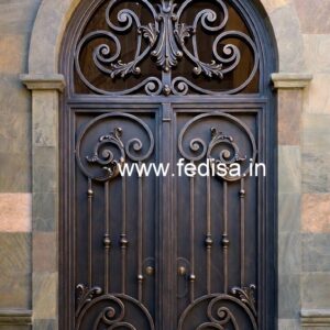 Luxury Iron Entrance Grill Gate Design No-7448