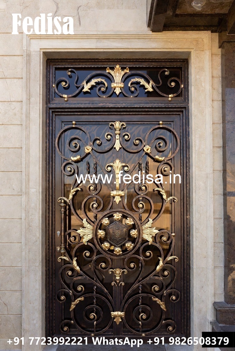 Premium Main Door Gate Grill Design for Homes No-7452