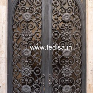 Stylish Contemporary Steel Grill Gate Design No-7460
