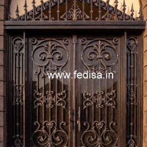 Elegant Exterior House Gate Grill Design No-7461