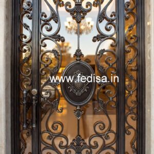 Royal Exterior Grill Gate Design for Villas No-7467