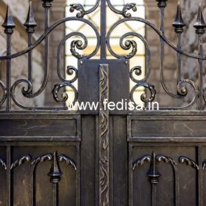 Attractive Stylish Grill Gate Design for Homes No-7470