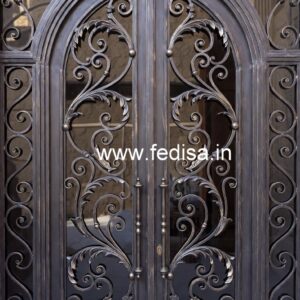 Contemporary Main Door Grill Gate Design No-7477