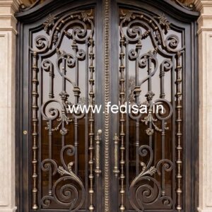 Stylish House Exterior Grill Gate Design Inspiration No-7492