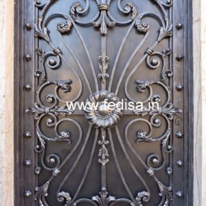 Royal Contemporary Gate Grill Design for Villas No-7495