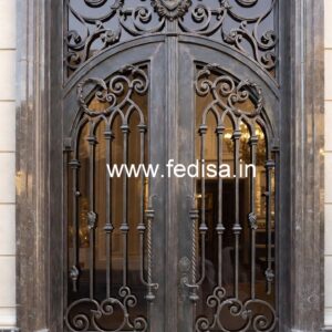 Luxury Iron Gate Grill Design for Villas and Bungalows No-7505