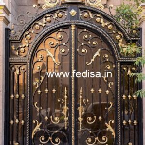 Double Door Gate Grill Design for Modern Villas No-7525