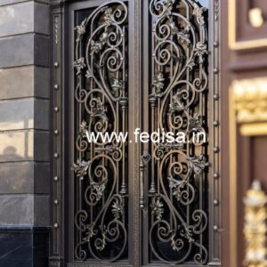 Modern Sliding Gate Grill Design for Home Entrance No-7526