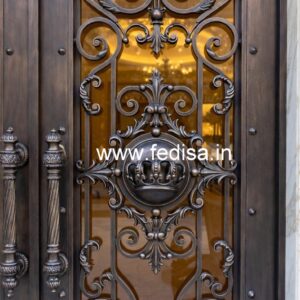 Luxury Golden Gate Grill Design for Grand Entrances No-7530