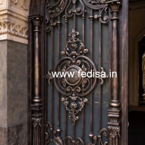 Laser Cut Gate Grill Design for Luxury Homes No-7536