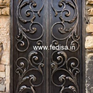 Stylish Metal Gate Grill Design for Main Entrance No-7541