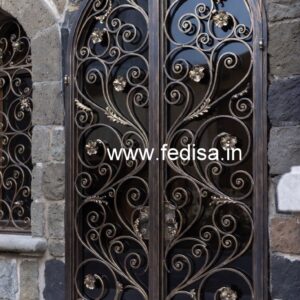 Modern Decorative Gate Grill Design for Luxury Homes No-7542