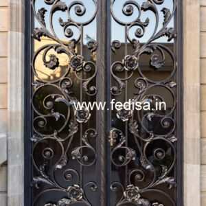 Beautiful Exterior Gate Grill Design for Villas No-7587