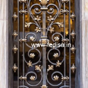 Elegant Decorative Gate Grill Design for Villas No-7595