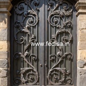 Fancy Gate Grill Design with Premium Metal Finish No-7598