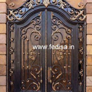 Modern Villa Entrance Gate Grill Design Inspiration No-7599
