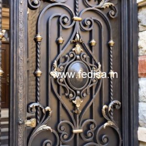Attractive House Entrance Gate Grill Design No-7620