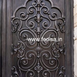 Modern CNC Gate Grill Design for Stylish Homes No-7631