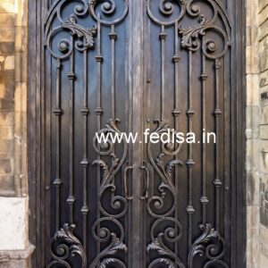 Stylish Sliding Grill Gate Design for Contemporary Homes No-7648