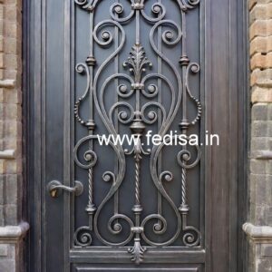 Stylish Steel Entrance Gate Grill Design for Homes No-7654