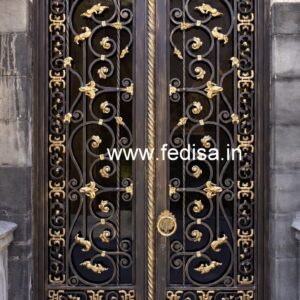 Premium Steel Gate Grill Design for House Exteriors No-7668