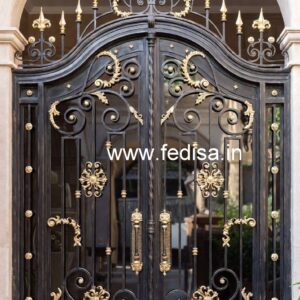 Royal Villa Entrance Gate Grill Design No-7671