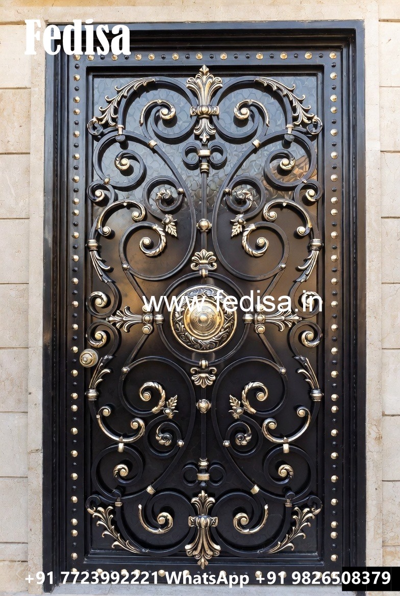 Contemporary Decorative Grill Gate Design Inspiration No-7672