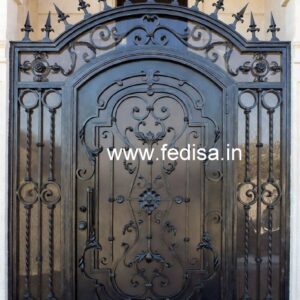 Elegant House Front Grill Gate Design for Villas No-7673