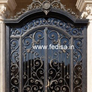 Trendy Home Front Grill Gate Design for Modern Houses No-7685