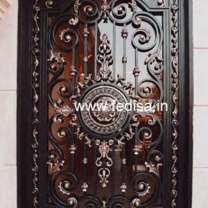 Artistic House Front Grill Gate Design No-7719
