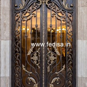 Modern Villa Entrance Grill Gate Design Inspiration No-7720