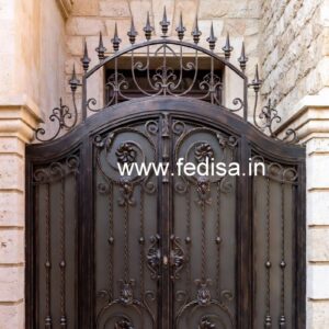 Luxury Modern Steel Grill Gate Design Ideas No-7736