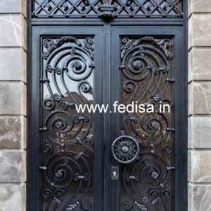 Stylish Decorative Entrance Gate Grill Design No-7746