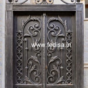 Stylish Geometric Grill Gate Design Inspiration No-7753
