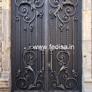 Attractive Modern Steel Gate Grill Design No-7757