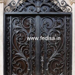 Stylish Contemporary Steel Grill Gate Design No-7760