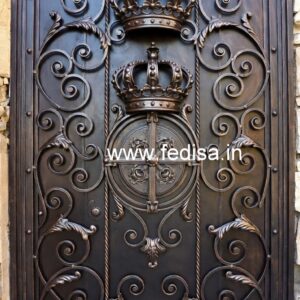 Elegant Exterior House Gate Grill Design No-7761