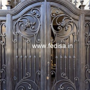 Elegant Artistic Gate Grill Design for Houses No-7768