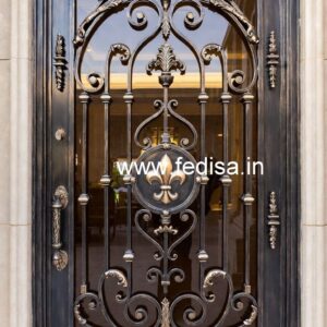 Attractive Stylish Grill Gate Design for Homes No-7770