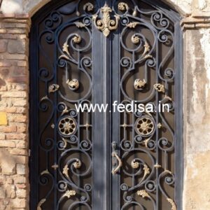 Stylish Modern Residential Gate Grill Design No-7786