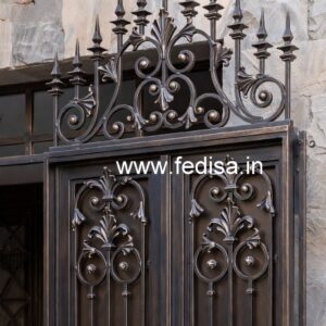 Premium Decorative Exterior Grill Gate Design No-7788
